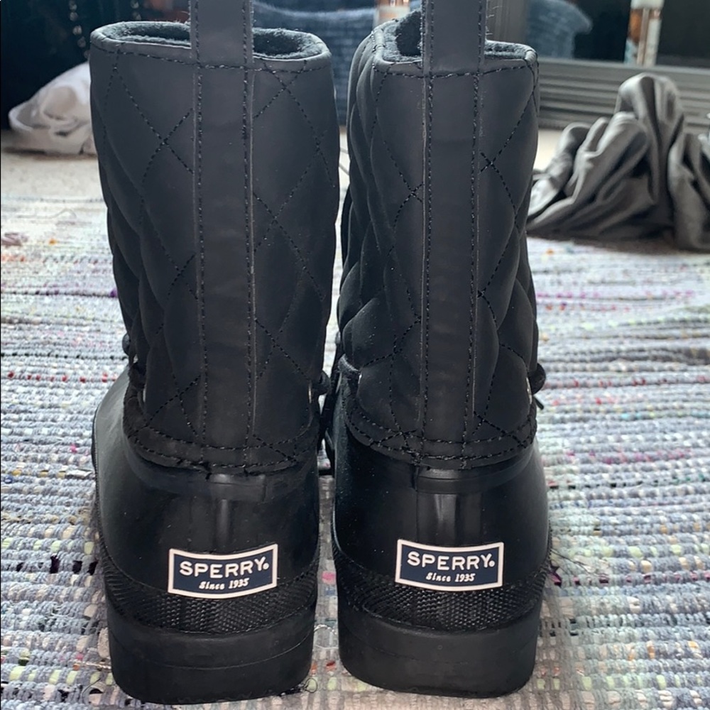 sperry rain boots